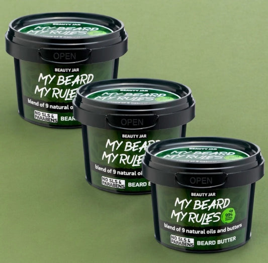 Beurre à barbe 90g MY BEARD MY RULES BEAUTY JAR