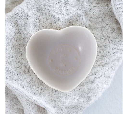 Savon Coeur Eternel blanc au lait d'ânesse 25g