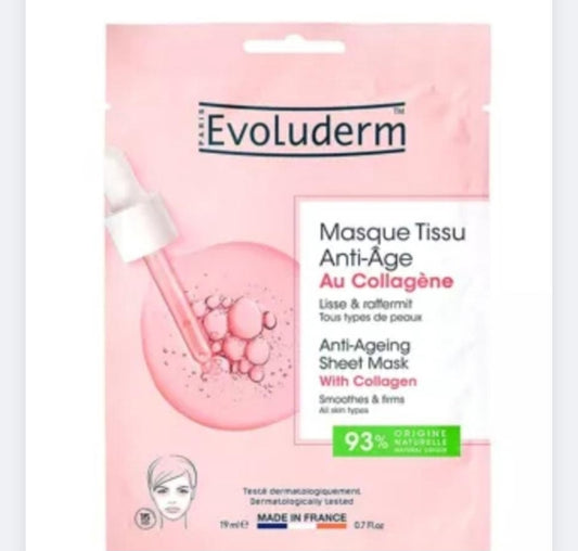 Masque Tissu Anti-Âge au Collagène 19ml