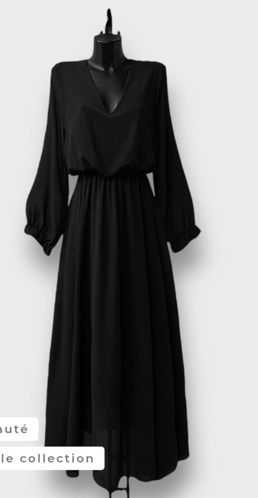 Robe ALIZÉE Taille Unique Noire